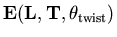 $\bf E(L,T,\theta_{\rm twist})$